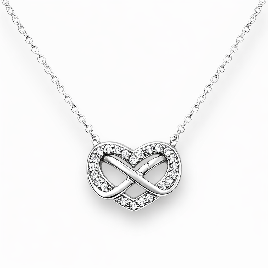 Dainty Infinity Heart Necklace