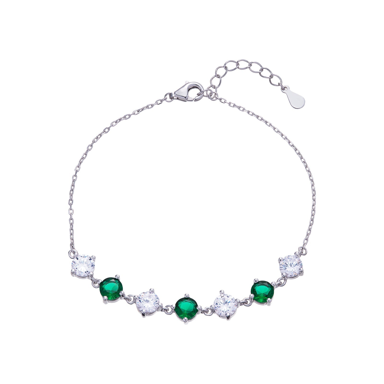 Lyla Emerald CZ Bracelet