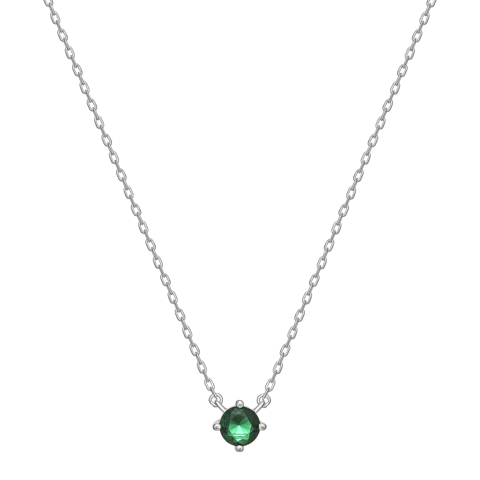 Lyla Emerald CZ Necklace