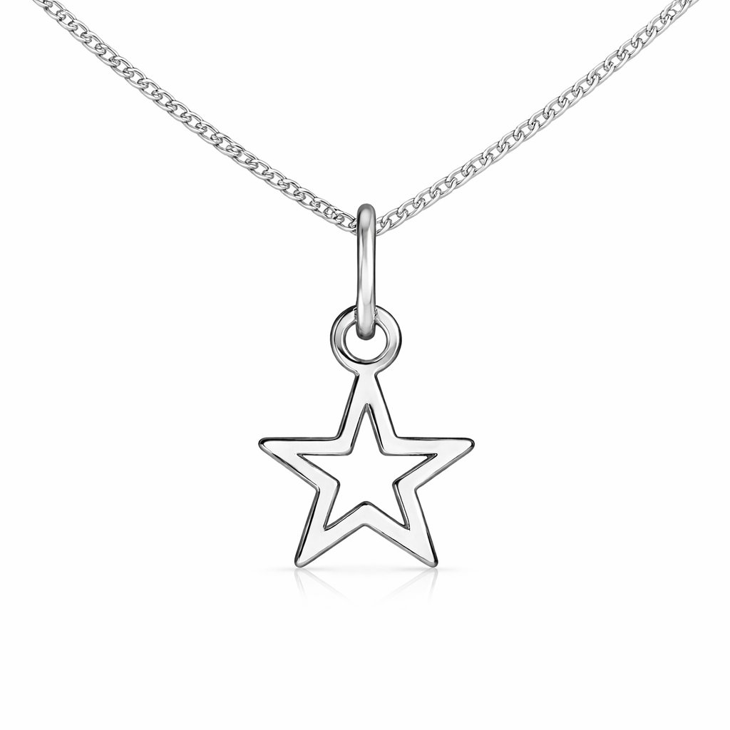 Simple Star Pendant Necklace