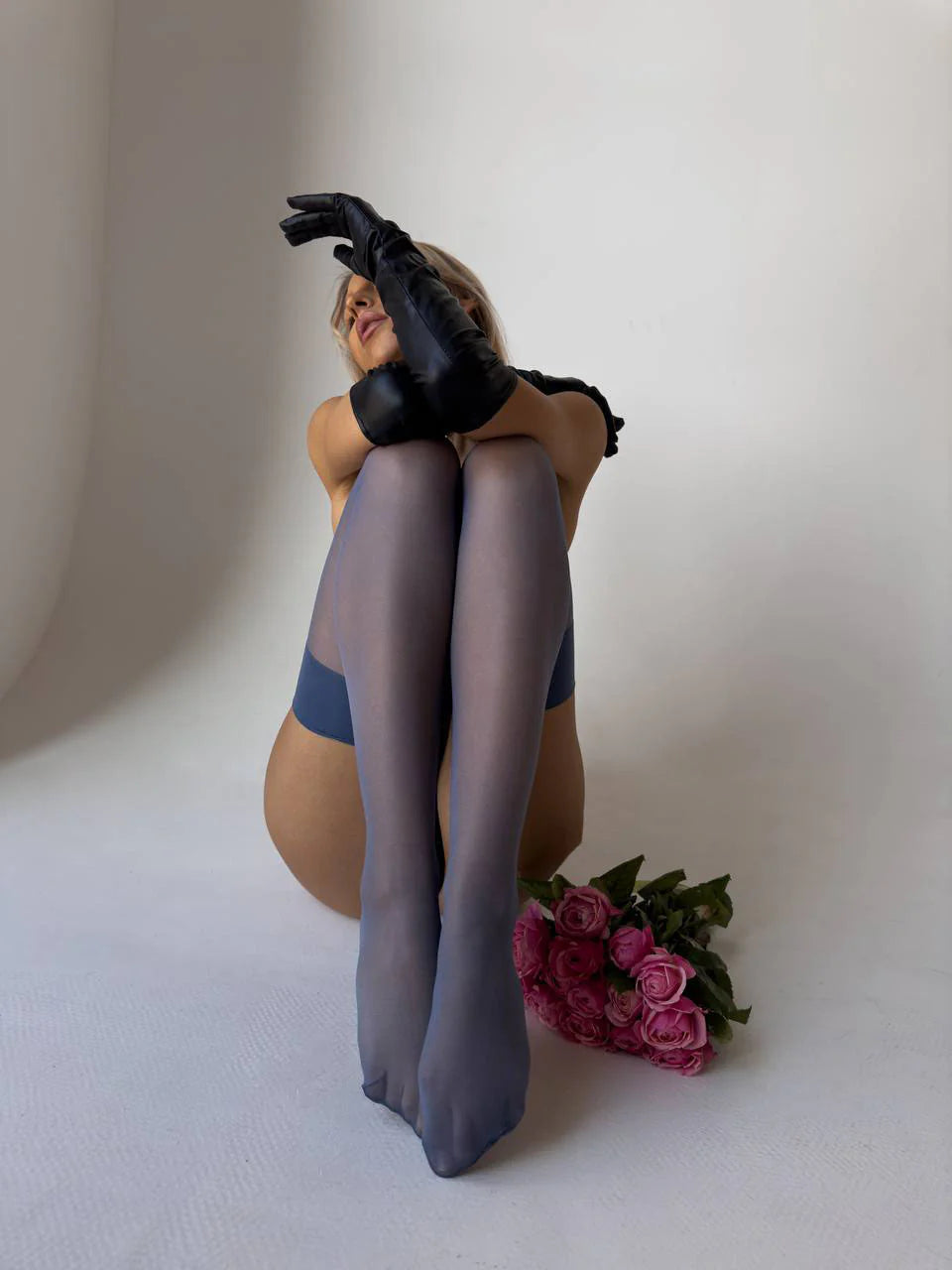 GLAM Stockings - Navy